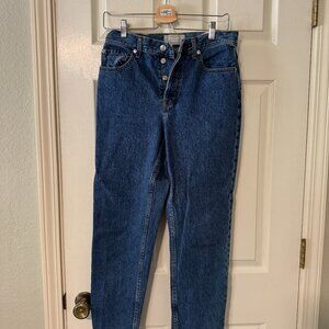 Everlane 90s Cheeky Jean Organic Cotton Medium Wash Size 27